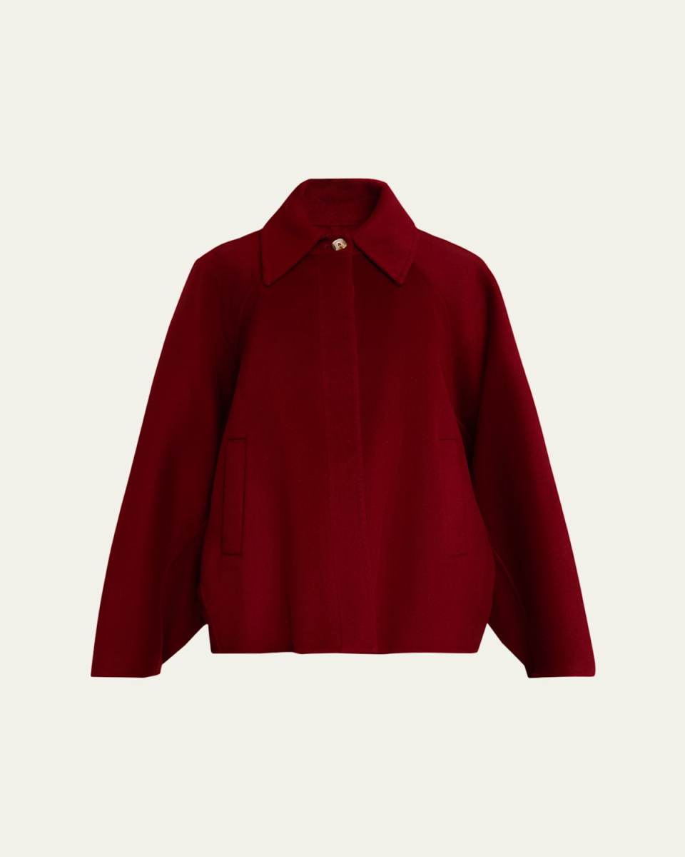 Camila Short Wool Cashmere Coat